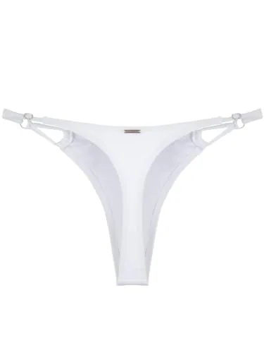 Low Rise Bikini Bottom, White