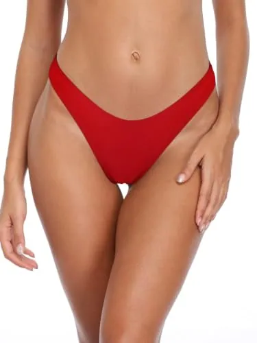 Brazilian Bikini Bottom, Red