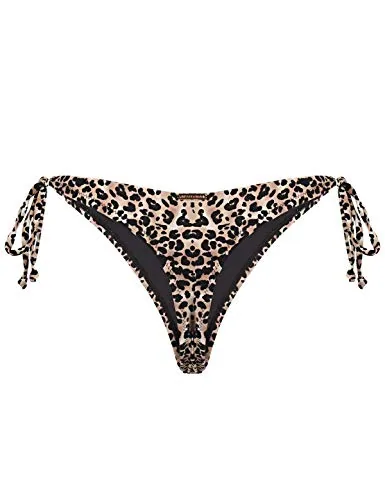 Thong Bikini Bottom, Leopard (Small)