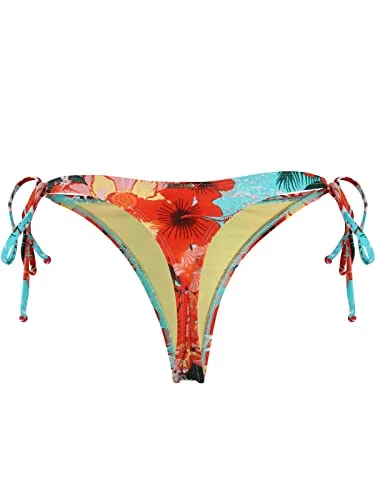 Thong Bikini Bottom, Blue (Small)
